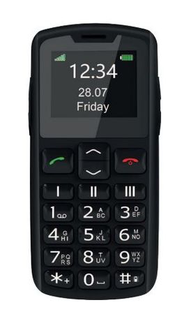 Beafon SL230 4G Smartphone 4,57 cm (1.8 Zoll) Single SIM  (Schwarz) f&uuml;r 44,95 Euro