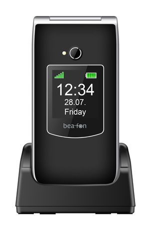 Beafon SL605 4G Smartphone 6,1 cm (2.4 Zoll 1,3 MP Single SIM  (Schwarz) f&uuml;r 69,95 Euro