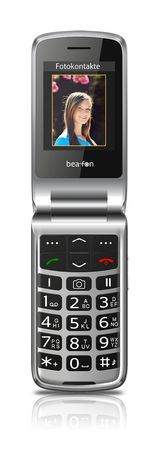 Beafon SL645 plus 4G Smartphone 7,11 cm (2.8 Zoll) 3 MP Single SIM  (Schwarz, Silber) f&uuml;r 79,95 Euro