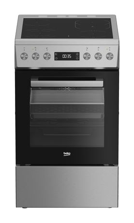 Beko FSM57320DXT Freistehender Herd 55 l mit Glaskeramik Kochfeld f&uuml;r 589,00 Euro