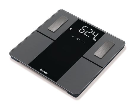 Beurer BF500 Super Black Edition Elektronische Personenwaage bis 180 kg f&uuml;r 34,99 Euro