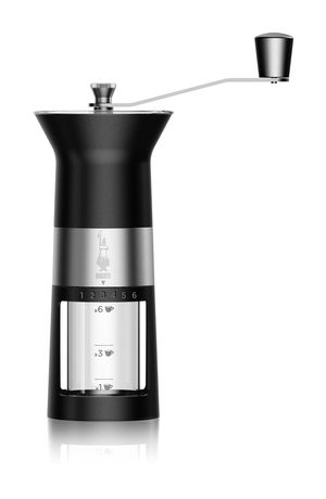 MCPRO001 Macinacaffe manuelle Kaffeemühle Kaffeemühle  (Schwarz) 