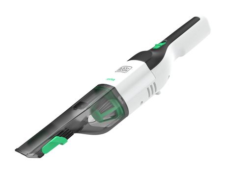 Black & Decker REVHV8C Handstaubsauger Beutellos bis 10 min Laufzeit 7,2 V  (Schwarz, Weiß) f&uuml;r 47,49 Euro