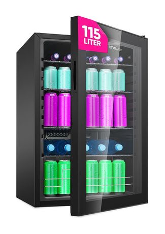 Bomann KSG7290 115 l / 115 l Tischkühlschrank EEK: E 66 kWh Jahr  (Schwarz) f&uuml;r 286,99 Euro
