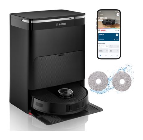 Bosch BCRDW3BAB Spotless Max Saugroboter nass/trocken 160 min Akku 11000 Pascal Leistung  (Schwarz) f&uuml;r 765,00 Euro