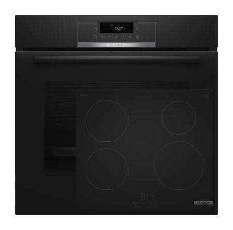 Bosch HBD474BM6 (HBA571BB3 + PIE61ABB5E) Herdset groß AutoClean Hydrolytisch mit 60 cm Induktions Kochfeld f&uuml;r 1.460,00 Euro