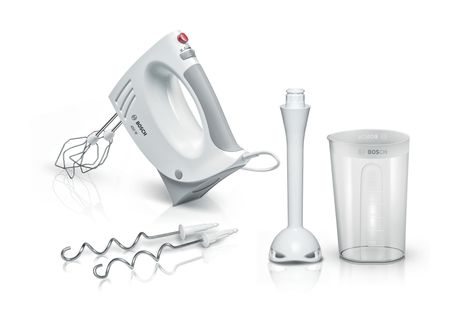 Bosch MFQ3540 Handmixer 450 W 5 Stufen  (Grau, Weiß) f&uuml;r 41,99 Euro