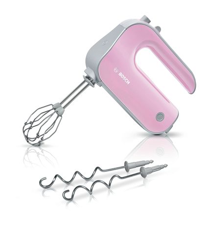 Bosch MFQ4030K Styline Colour Handmixer 500 W 5 Stufen  (Grau, Pink) f&uuml;r 59,99 Euro