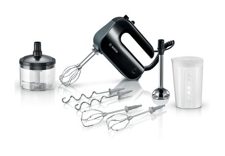 Bosch MFQ4990B Handmixer 850 W 5 Stufen  (Schwarz, Edelstahl) f&uuml;r 107,99 Euro