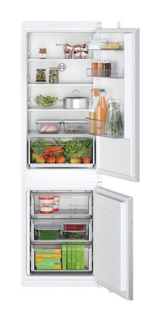 Bosch Serie 2 KIN86NSE0 184 l / 76 l 177,5 cm Einbau Kühl-/Gefrierkombination 234 kWh NoFrost f&uuml;r 673,00 Euro