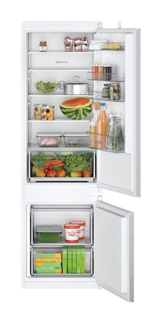 Bosch Serie 2 KIV87NSE0 200 l / 70 l 177,5 cm Einbau Kühl-/Gefrierkombination 216 kWh NoFrost f&uuml;r 580,00 Euro