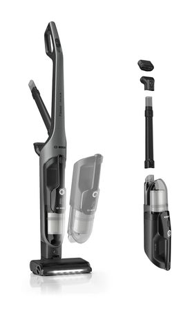 Bosch Serie 4 BHH4GN28 Handstaubsauger bis 60 min Laufzeit 25,2 V  (Grau) f&uuml;r 299,99 Euro