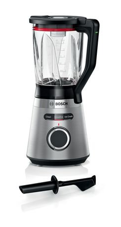 Bosch Serie 4 MMB6382M Standmixer 1200 W  (Schwarz, Edelstahl) f&uuml;r 129,99 Euro