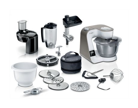 Bosch Serie 4 MUM5XL74 1000 W Küchenmaschine 3,9 l mit Waage  (Weiß) f&uuml;r 468,00 Euro