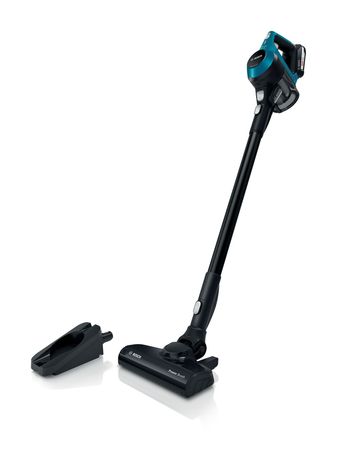 Bosch Serie 6 BBS611LAG Handstaubsauger Beutellos bis 30 min Laufzeit 18 V  (Blau) f&uuml;r 169,00 Euro