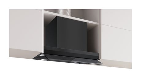 Bosch Serie 6 DBB67DP65 Dunstabzugshaube Einbau 60 cm Abluft/Umluft (Schwarz) f&uuml;r 1.325,00 Euro