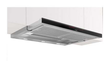 Bosch Serie 8 DFS098K54 Abluft/Umluft Dunstabzugshaube/Esse Einbau 90 cm (Edelstahl) f&uuml;r 1.199,00 Euro