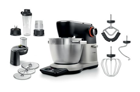 Bosch Serie 8 MUMS8ZS22 Küchenmaschine 6 l mit Waage  (Schwarz, Silber) f&uuml;r 751,00 Euro