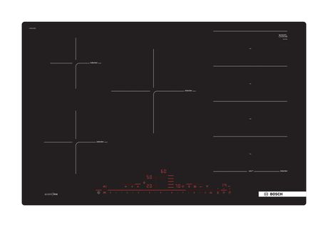 Bosch Serie 8 PXV821DV5E autarkes 80 cm Induktions Kochfeld/Herdplatte 5 Zone(n) f&uuml;r 2.671,00 Euro