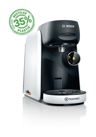 Bosch TAS164E Tassimo Finesse Kaffeekapsel Maschine  (Schwarz, Weiß) f&uuml;r 39,99 Euro