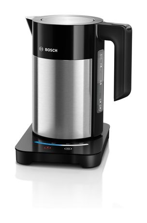 Bosch TWK7203 1,7 l Wasserkocher 1850 W  (Schwarz, Edelstahl) f&uuml;r 86,49 Euro