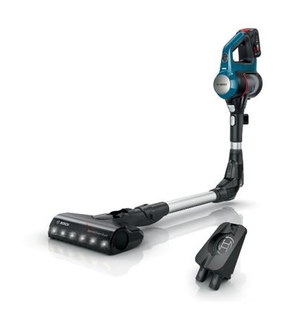 Bosch Unlimited 7 BSS71125AH Handstaubsauger Beutellos bis 35 min Laufzeit 18 V  (Schwarz, Blau) f&uuml;r 199,99 Euro
