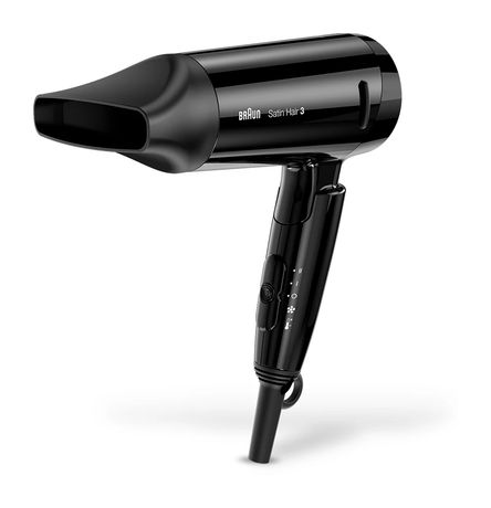 Braun HD350 Satin Hair 3 Haartrockner 1600 W  (Schwarz) f&uuml;r 23,99 Euro