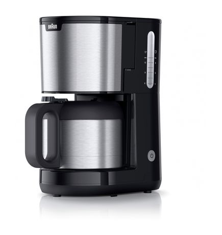 Braun KF1505BK PurShine 9 Tassen Thermo Filterkaffeemaschine 1,2 l  (Schwarz) f&uuml;r 64,99 Euro