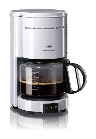Braun KF47/1 10 Tassen Filterkaffeemaschine  (Weiß) f&uuml;r 44,49 Euro