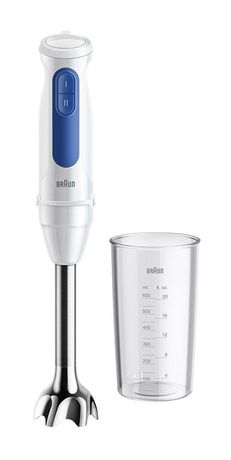 Braun MQ30001M MultiQuick 3 Handmixer 900 W 2 Stufen  (Blau, Weiß) f&uuml;r 41,99 Euro
