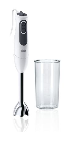 Braun MQ3100WH MultiQuick 3 Stabmixer 750 W 11 Stufen  (Grau, Weiß) f&uuml;r 44,49 Euro