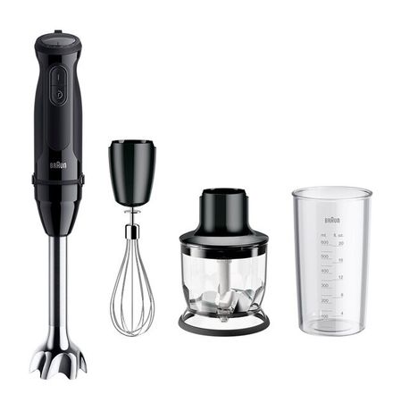 Braun MQ50202M MultiQuick 5 Stabmixer 1000 W 21 Stufen  (Schwarz) f&uuml;r 64,99 Euro