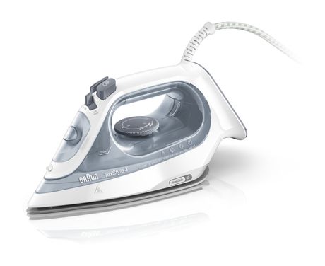 Braun SI3054GY TexStyle 3 45 g/min Dampfbügeleisen  (Grau) f&uuml;r 46,99 Euro