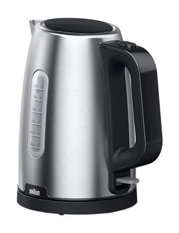 Braun WK1500 PureShine 1,7 l Wasserkocher 2200 W  (Schwarz, Edelstahl) f&uuml;r 37,99 Euro