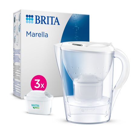 Brita MARELLA WHITE incl. 3 mxpro f&uuml;r 27,49 Euro