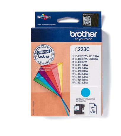 Brother LC-223C originale Druckerpatronen Cyan f&uuml;r 22,29 Euro