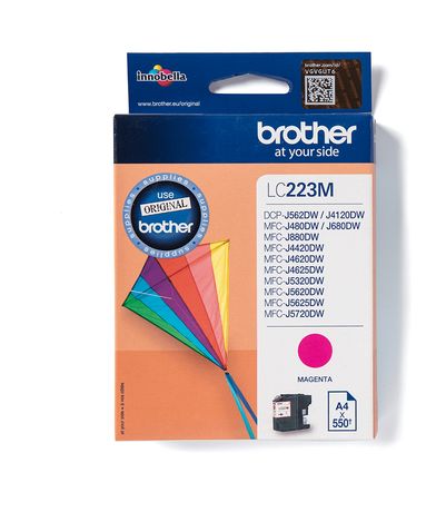 Brother LC-223M originale Druckerpatronen Magenta f&uuml;r 22,29 Euro