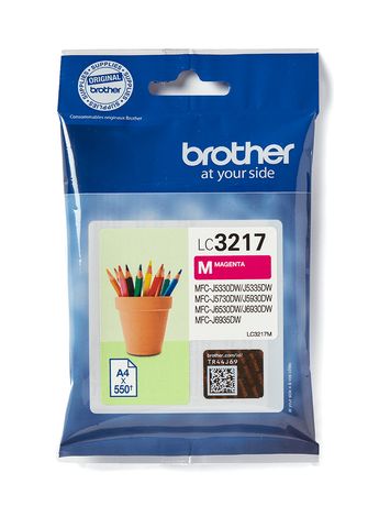 Brother LC-3217M originale Magenta 550 ml f&uuml;r 20,09 Euro