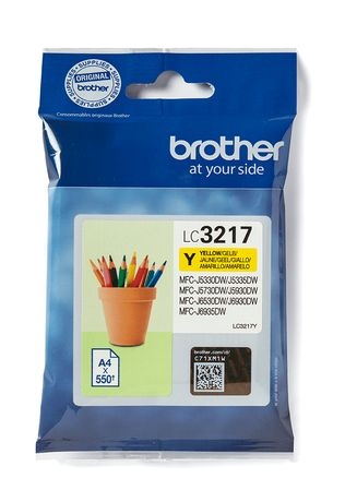 Brother LC-3217Y originale Druckerpatronen Gelb f&uuml;r 20,09 Euro