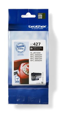 LC-427BK originale Druckerpatronen Schwarz 3000 Seiten 