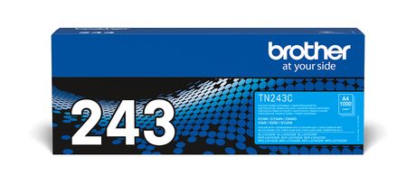 Brother TN-243C originale Druckerpatronen Cyan f&uuml;r 58,49 Euro