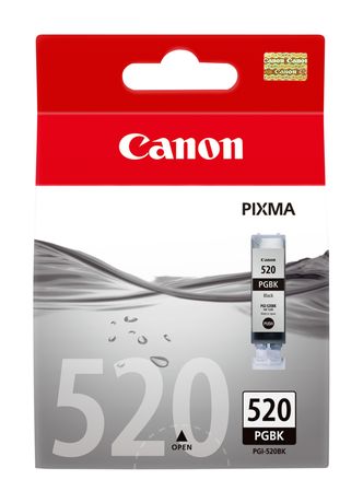 Canon PGI-520BK originale Druckerpatronen Foto schwarz 341 Seiten f&uuml;r 16,99 Euro