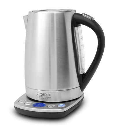 Caso 1870 WK2200 1,7 l Wasserkocher 2200 W  (Schwarz, Edelstahl) f&uuml;r 59,99 Euro