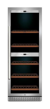 Caso WineChef Pro 126 Weinkühler Freistehend 2 Zonen 125 Flasche(n) f&uuml;r 1.397,00 Euro
