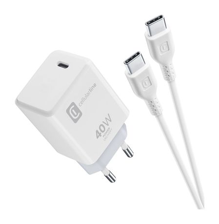 Cellular Line ACH USB-C 40W Kit f&uuml;r 29,99 Euro