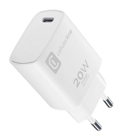Cellular Line APPLE MAINS CHARGER 20W SMALL WHITE f&uuml;r 14,99 Euro