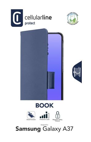 Cellular Line Book 3 Folio für Samsung Galaxy A37  (Blau) f&uuml;r 19,99 Euro