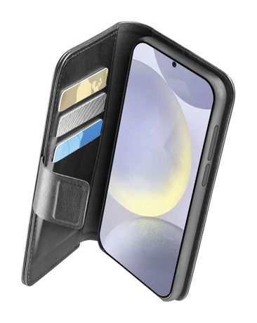 Cellular Line Book Folio für Samsung Galaxy S25  (Schwarz) f&uuml;r 26,99 Euro
