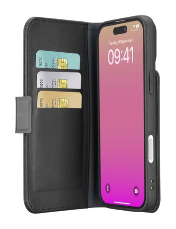 Cellular Line Book Agenda Folio für Apple iPhone 17  (Schwarz) f&uuml;r 25,49 Euro