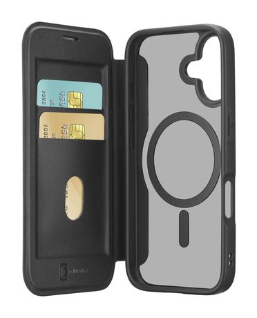 Cellular Line Daily Mag Folio für Apple iPhone 17  (Schwarz) f&uuml;r 34,99 Euro